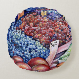 For Mental Consumption Only Round Cushion