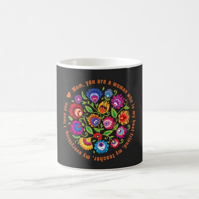 For Mother Polish folklore composition Coffee Mug (Center)