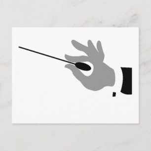 For Music Conductors! Postcard