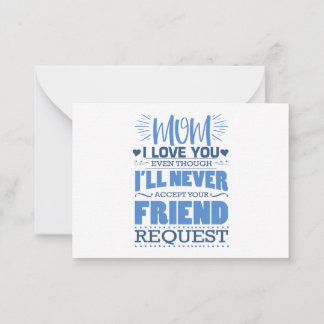 For My Amazing Mum Card