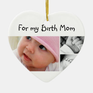 For my Birth Mum Ceramic Tree Decoration