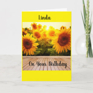 FOR MY FRIEND LINDA ON HER BIRTHDAY CARD