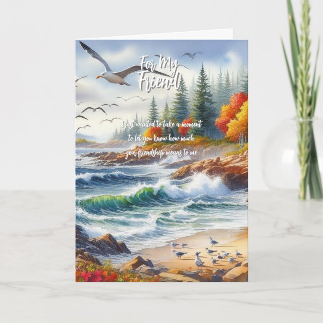 For my Friend Thank You Card (Front)