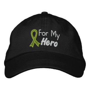 For My Hero - Lymphoma Embroidered Hat