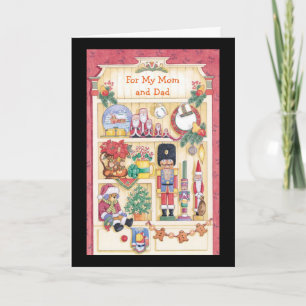 For My Mum and Dad Holiday Card