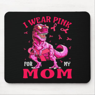 For My Mum Breast Cancer Awareness Dinosaur  Mouse Mat