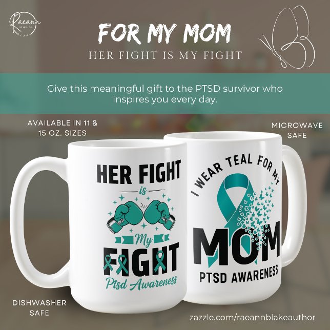 For My Mum PTSD Awareness Ceramic Mug (Creator Uploaded)