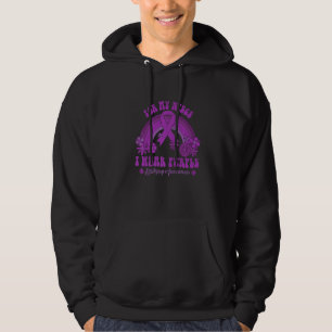 For My Niece I Wear Purple Epilepsy Awareness Rain Hoodie