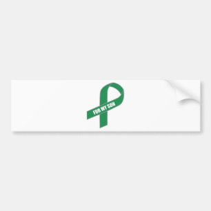 For My Son (Green Ribbon) Bumper Sticker