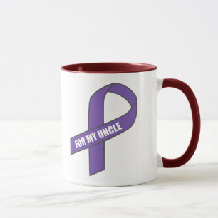 For My Uncle (Purple Ribbon) Mug