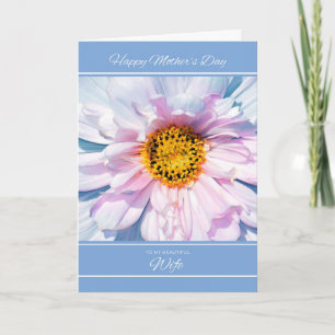 For my Wife from Husband Happy Mother's Day card