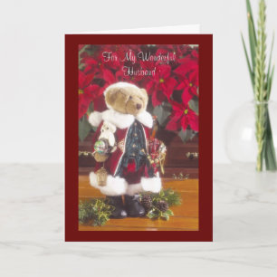 For My Wonderful Husband Holiday Card