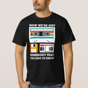 For Old School Tech Gadget Lovers - VHS, Cassette T-Shirt