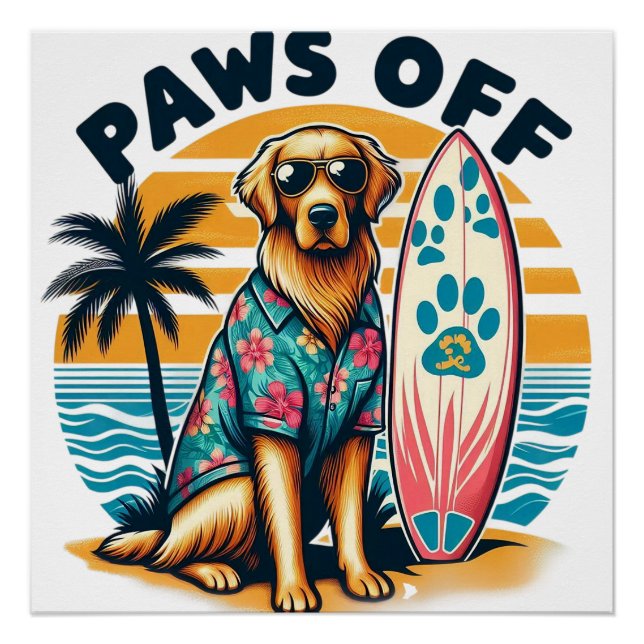 For only dog lover poster (Front)