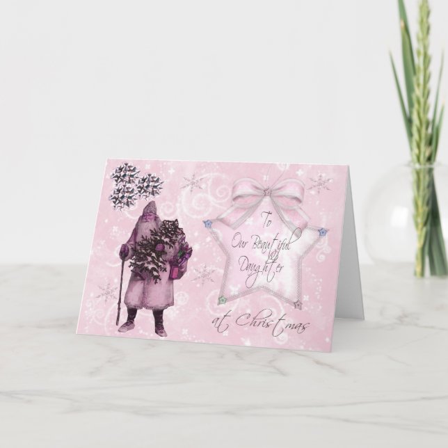 For our Daughter at Christmas Holiday Card (Front)