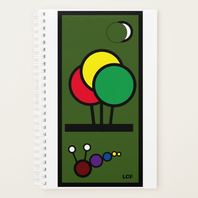 For parents, children, childhood educators daily planner (Front)