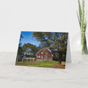 For Pastor's Anniversary Card