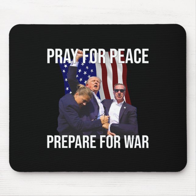 For Peace  Mouse Mat (Front)