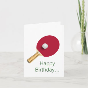 For Ping Pong Lovers! Card