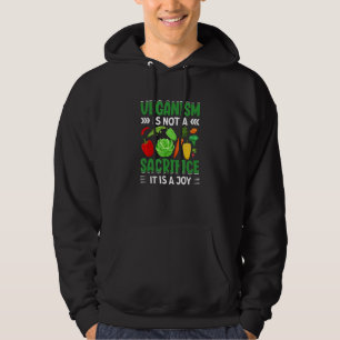 For Plant Powered vegan people veganism is a joy Hoodie