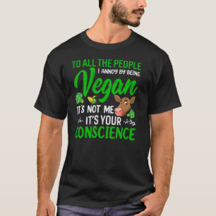 For Plant Powered vegan vegetarian plant based peo T-Shirt