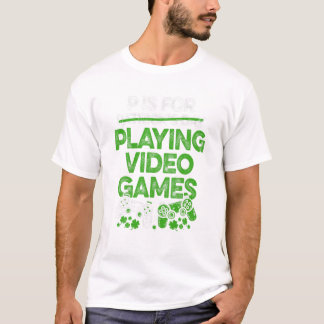 For Playing Video Games Funny T-Shirt