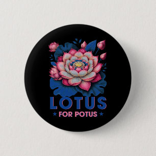 For Potus Kamala Harris 2024 Trending President 6 Cm Round Badge