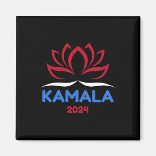 For President 2024 Sanskrit Lotus Design  Magnet