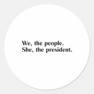 For President Kamala Harris Merch Kamala 2024 T De Classic Round Sticker