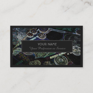 For professional banker or financial experts busin business card