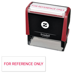 For Reference Only Engineering Self-inking Stamp
