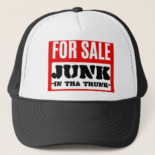FOR SALE: JUNK IN THA TRUNK TRUCKER HAT