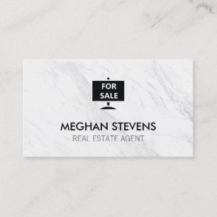 For Sale Real Estate Agent Appointment Card