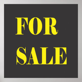 for sale sign
