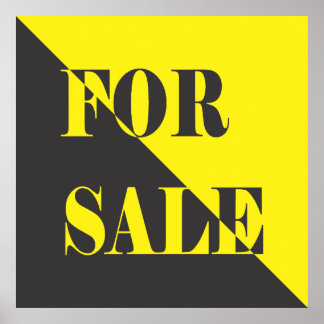 for sale sign