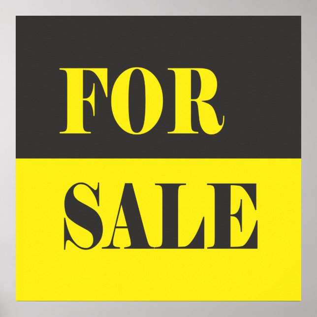 for sale sign (Front)