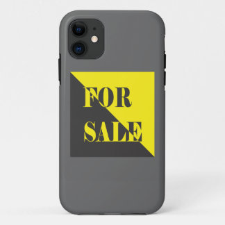 for sale sign iPhone 11 case