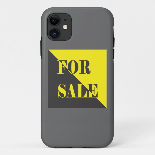 for sale sign Case-Mate iPhone case (Back)