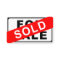 FOR SALE / SOLD sign