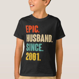 For Shirt 24th Wedding Anniversary Him Epic