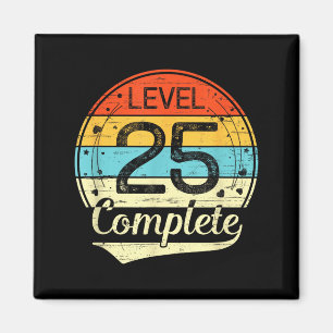For Shirt 25th Wedding Anniversary Him Her Magnet