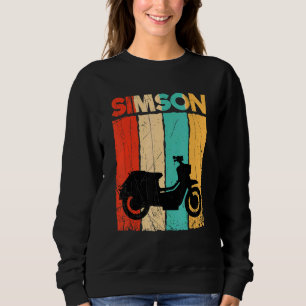 For Simson Simme S51 Moped Rider Classic Car Bicyc Sweatshirt