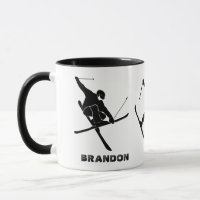 For Skiers Ski Tricks Personalised