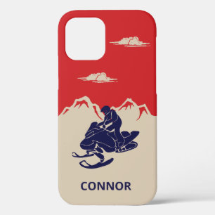 For Snowmobilers Snowmobile Graphic Personalised iPhone 12 Pro Case