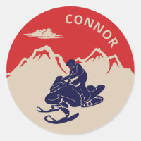 For Snowmobilers Snowmobile Graphic Personalised