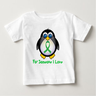 For Someone I Love Green Ribbon Gift Baby T-Shirt