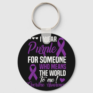 For Someone Who Means World To Me- Overdose Awaren Key Ring