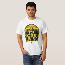 For Successful Living Vintage Motivational Shirt.