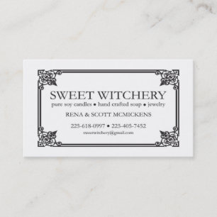 For Sweet Witchery Business Card