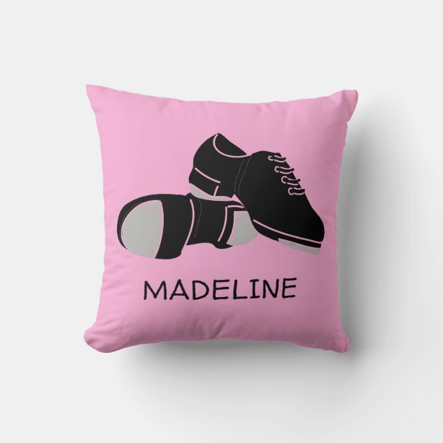 For Tap Dancers Tap Dance Shoes Personalised Cushion (Front)